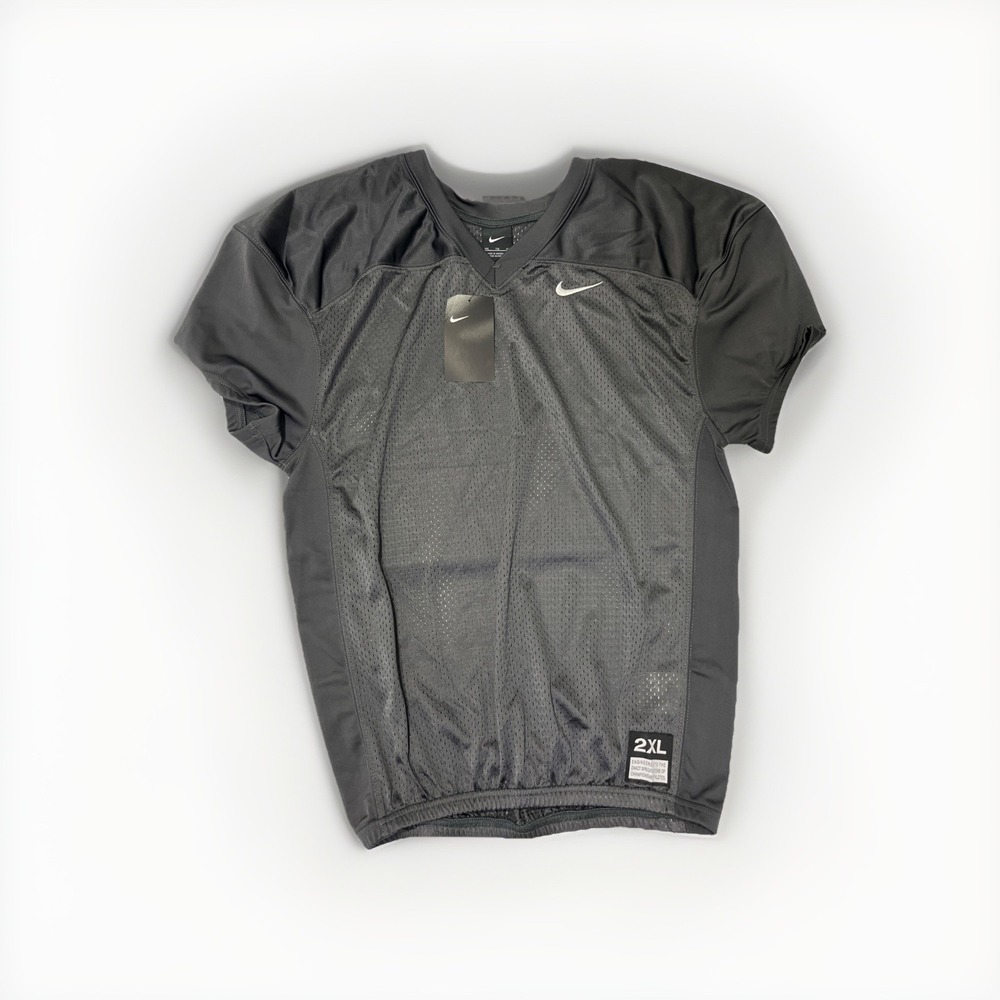 Nike Vapor Boys Football Practice Gray Jersey, Size:  2XL